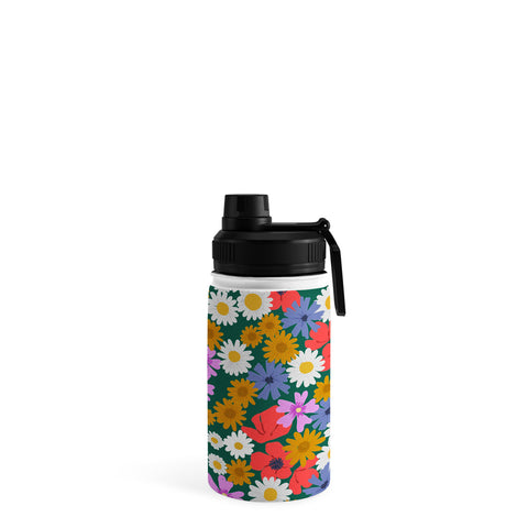 Emanuela Carratoni Wild Meadow Flowers Water Bottle