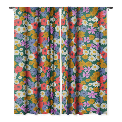 Emanuela Carratoni Wild Meadow Flowers Blackout Non Repeat