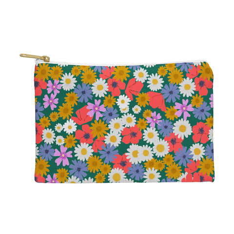 Emanuela Carratoni Wild Meadow Flowers Pouch