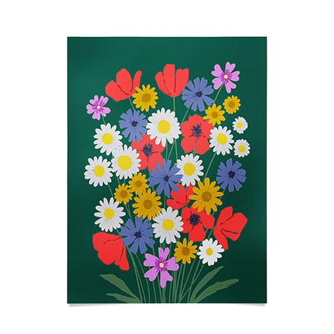 Emanuela Carratoni Wild Meadow Flowers Poster