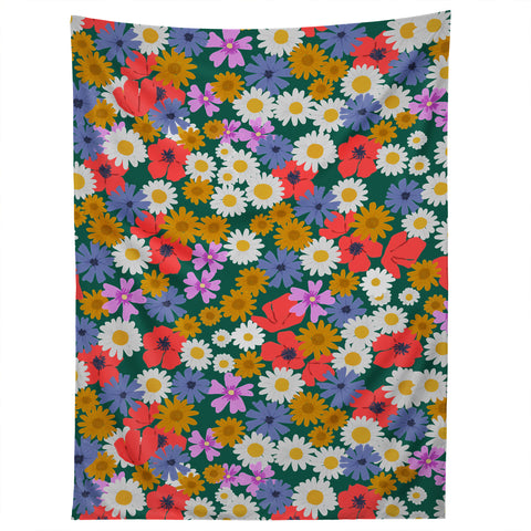 Emanuela Carratoni Wild Meadow Flowers Tapestry