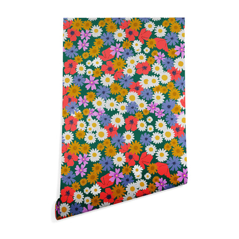 Emanuela Carratoni Wild Meadow Flowers Wallpaper