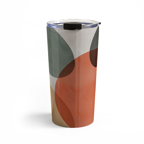 Emanuela Carratoni Winter Abstract Theme Travel Mug
