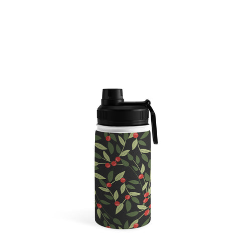 Emanuela Carratoni Winter Berries Water Bottle