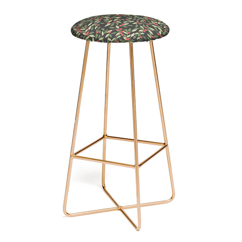 Emanuela Carratoni Winter Berries Bar Stool