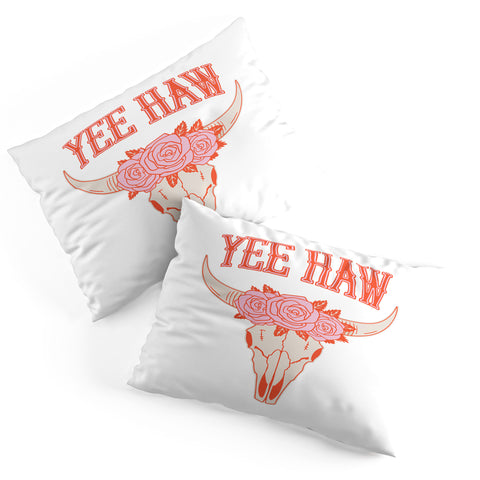 Emanuela Carratoni Yee Haw Skull Pillow Shams