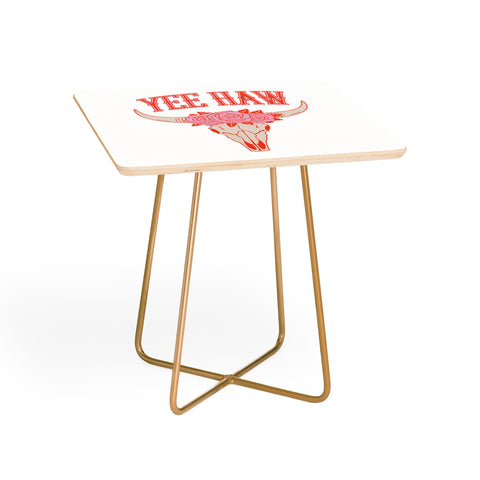 Emanuela Carratoni Yee Haw Skull Side Table