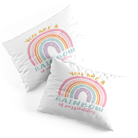 Emanuela Carratoni You are a Rainbow of Possibilities Pillow Shams