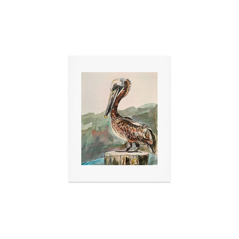 Emily Tucci Pelican Art Print