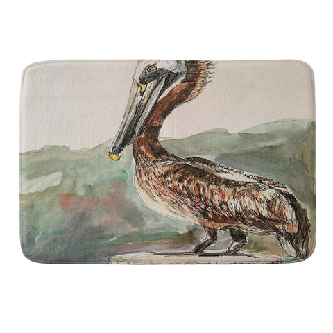 Emily Tucci Pelican Memory Foam Bath Mat