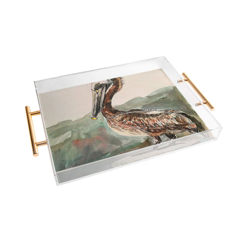 Emily Tucci Pelican Acrylic Tray