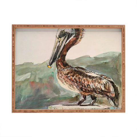 Emily Tucci Pelican Rectangular Tray