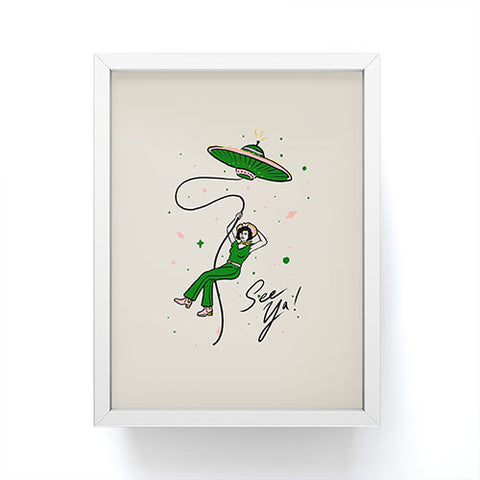 Emma Boys See Ya Framed Mini Art Print