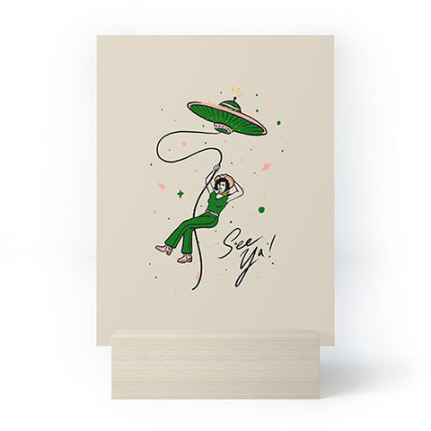 Emma Boys See Ya Mini Art Print