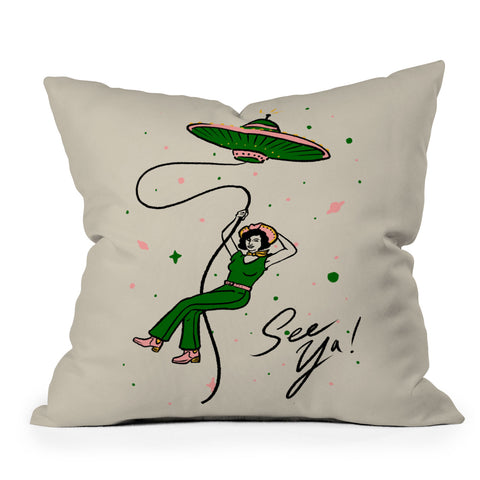 Emma Boys See Ya Throw Pillow