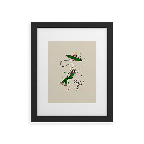 Emma Boys See Ya Framed Art Print