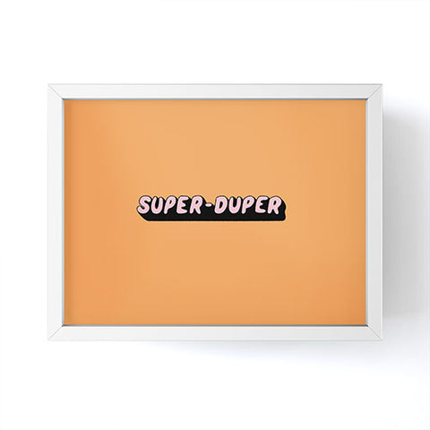 Emma Boys SuperDuper Framed Mini Art Print