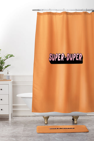 Emma Boys SuperDuper Shower Curtain And Mat