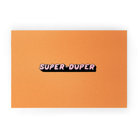 Emma Boys SuperDuper Welcome Mat