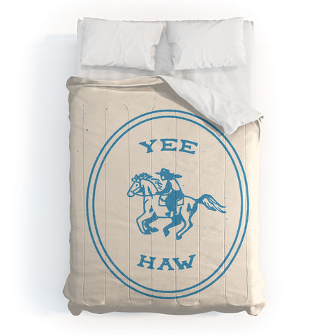 Emma Boys Yee Haw in Blue Comforter