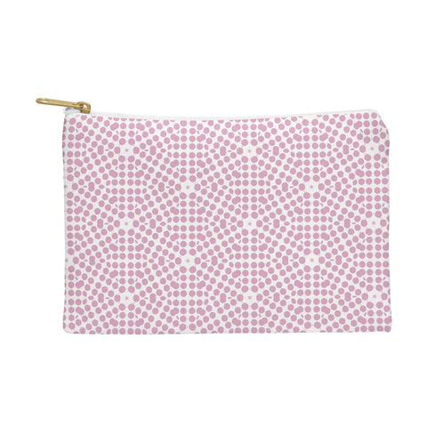 Emmie K SPRING BLOOM DOT PINK Pouch