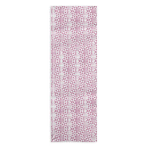 Emmie K SPRING BLOOM DOT PINK Yoga Towel