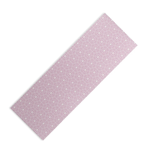Emmie K SPRING BLOOM DOT PINK Yoga Mat