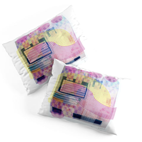 Emmie K Woven Collage Soul Picnic Pillow Shams