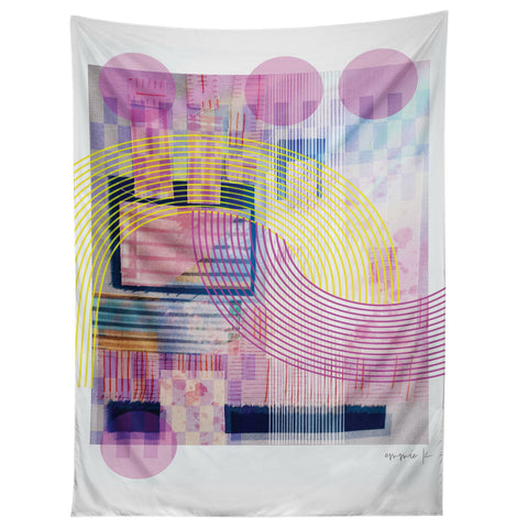 Emmie K Woven Collage Soul Picnic Tapestry