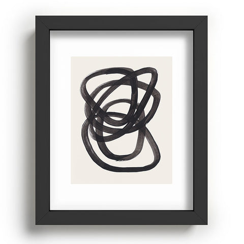 EnShape Mid Century Modern Minimalist Recessed Framing Rectangle