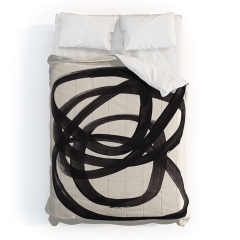 EnShape Mid Century Modern Minimalist Comforter