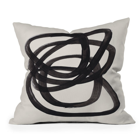 EnShape Mid Century Modern Minimalist Throw Pillow