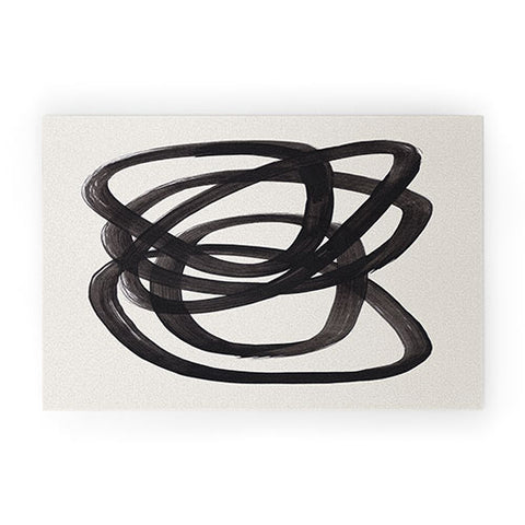 EnShape Mid Century Modern Minimalist Welcome Mat