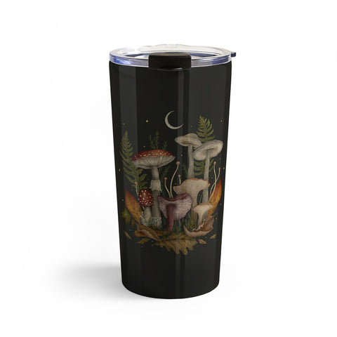 episodic drawing Autumn Mushrooms I Travel Mug