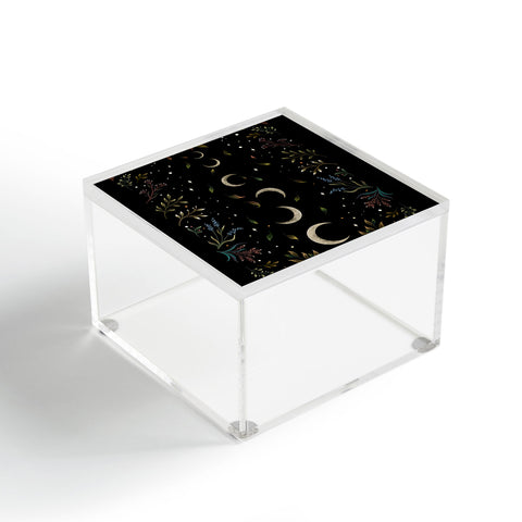 episodic drawing Crescent Moon Garden Acrylic Box