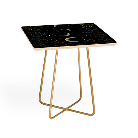 episodic drawing Crescent Moon Garden Side Table