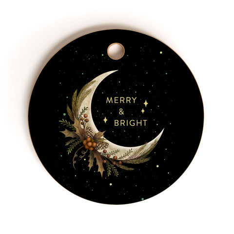 episodic drawing Merry Bright Cutting Board Round