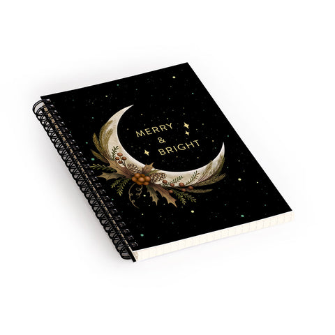 episodic drawing Merry Bright Spiral Notebook