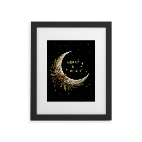 episodic drawing Merry Bright Framed Art Print
