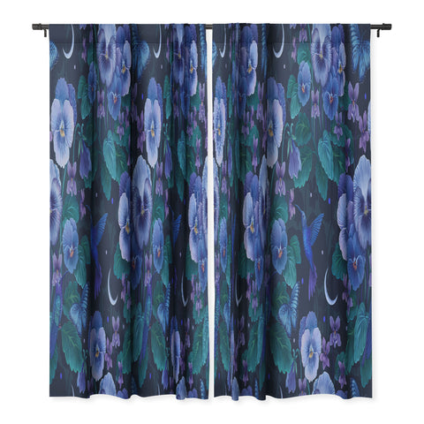 episodic drawing Violet February Flower Blackout Non Repeat