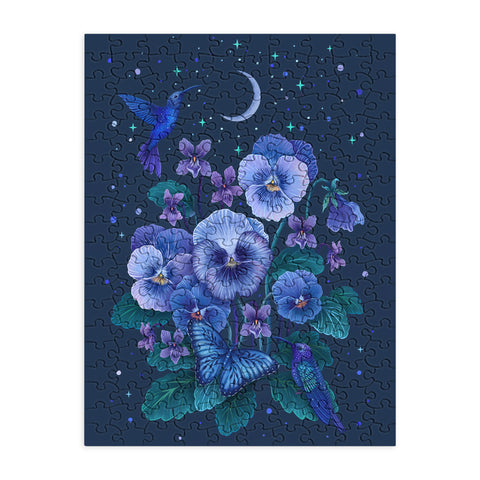 episodic drawing Violet February Flower Puzzle