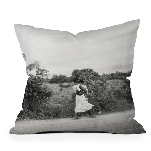 EricaGenece Haiti III Throw Pillow