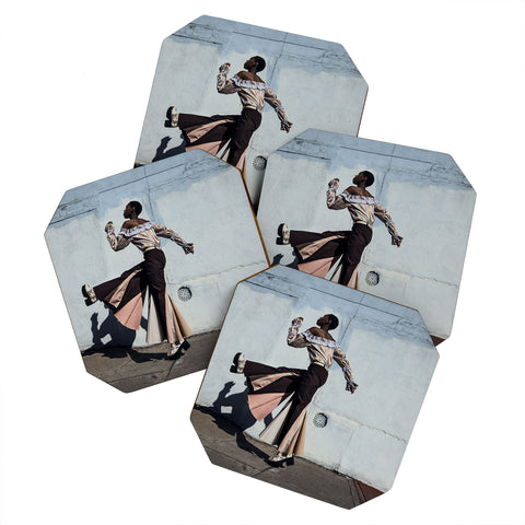 EricaGenece Step Away Coaster Set
