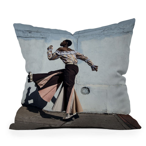 EricaGenece Step Away Outdoor Throw Pillow