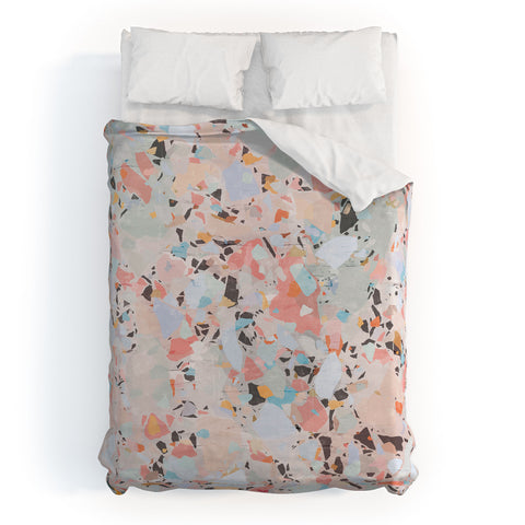 evamatise Abstract Chaos I Duvet Cover