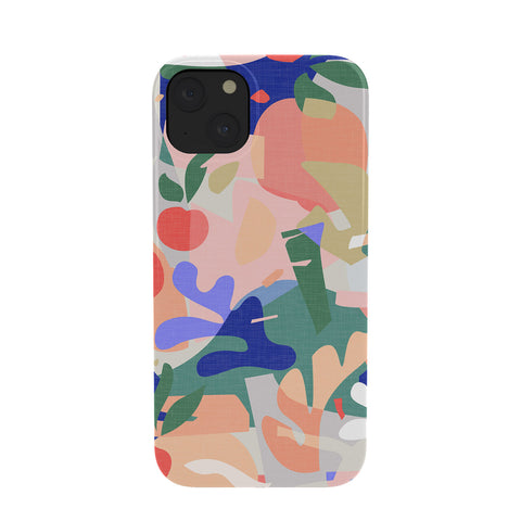 evamatise Abstract Fruits and Leaves Phone Case