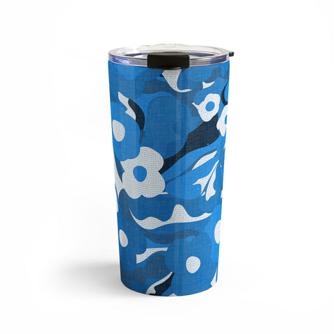 evamatise Flowers and Butterflies Hippie Travel Mug