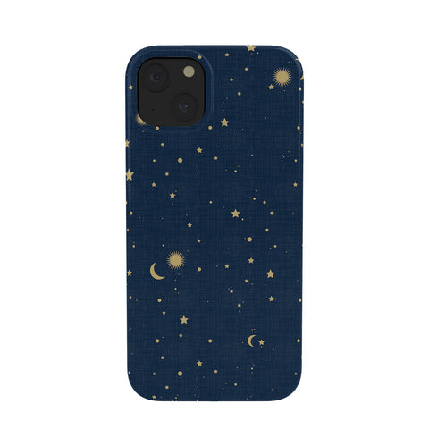 evamatise Magical Night Galaxy in Blue Phone Case