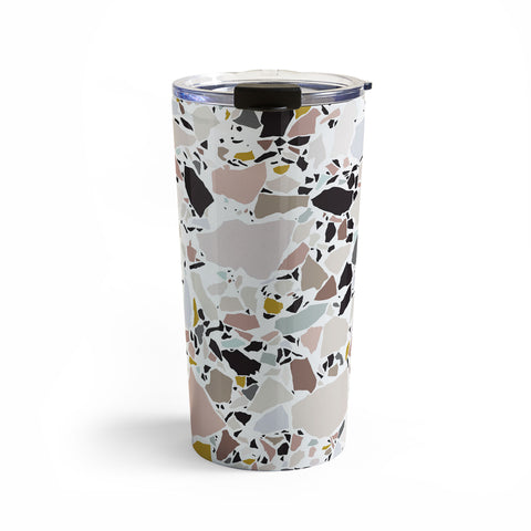 evamatise Terrazzo Pattern II Travel Mug