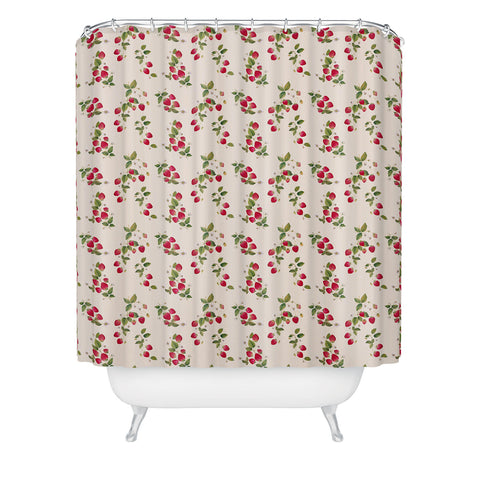 Evanjelina & Co Berry Meadows 2 Shower Curtain
